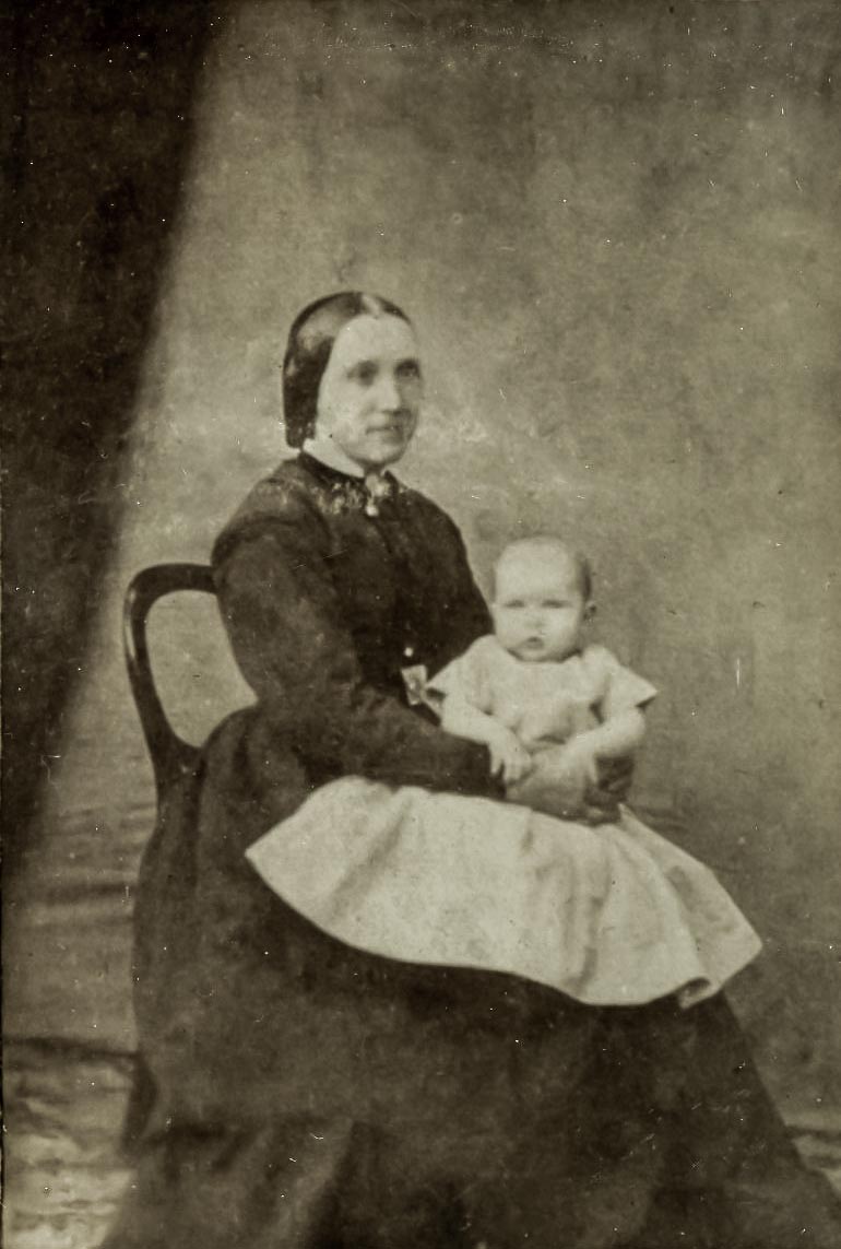 Mrs. John Ewart and child