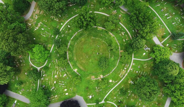 Overview of Green-Wood Cemetery